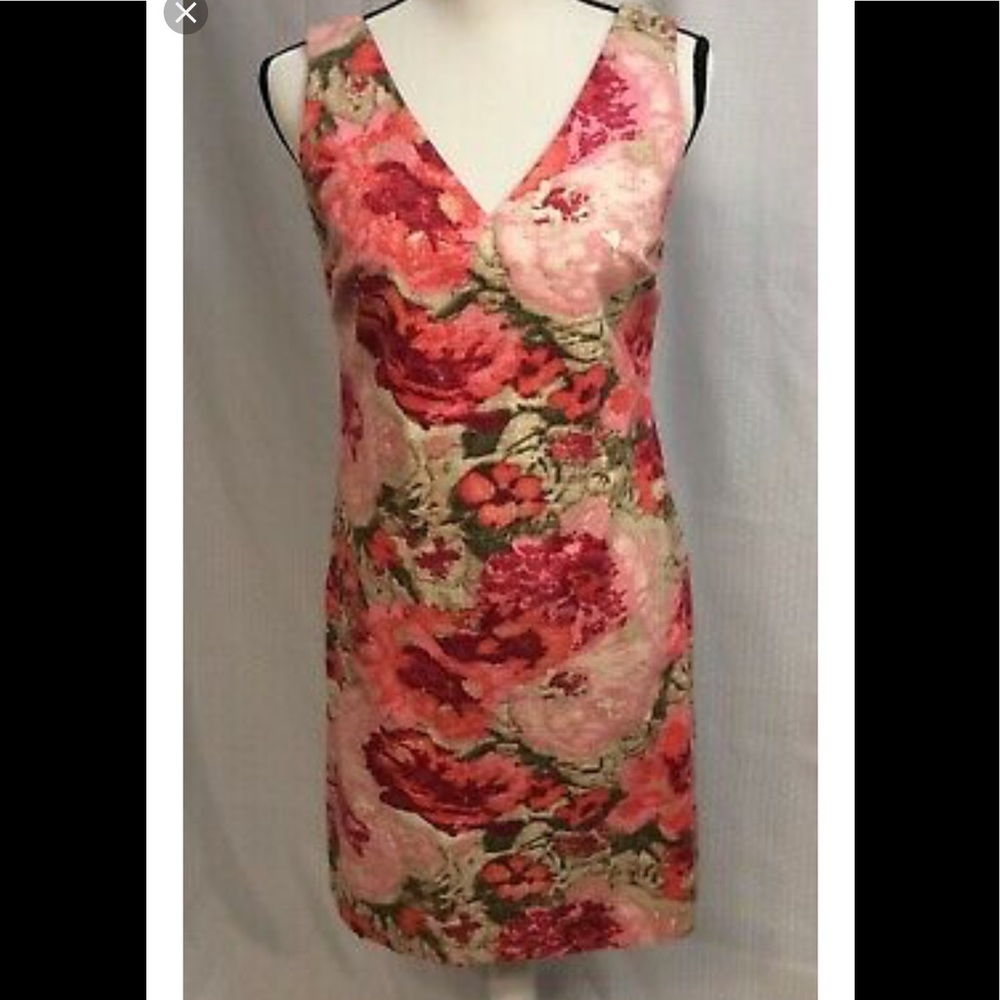Talbots’s floral shift dress